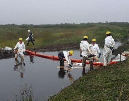 Большую часть нефтеразлива на севере Сахалина ликвидировали