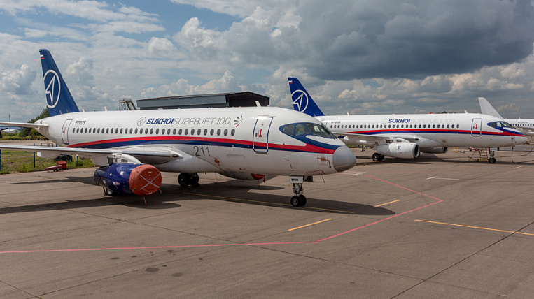 ГТЛК продлила тендер на поставку двух Sukhoi Superjet 100 