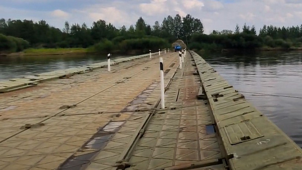 Понтонный мост для селян наведут военные в Бурятии