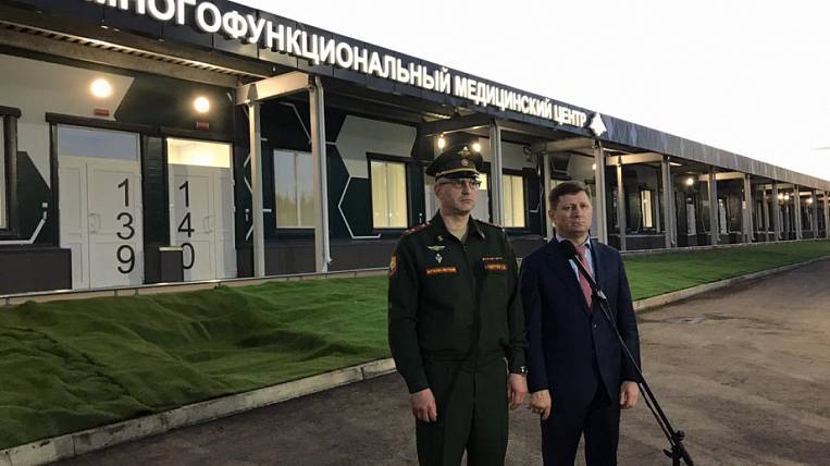 Военные сдали госпиталь для больных COVID-19 в Хабаровском крае