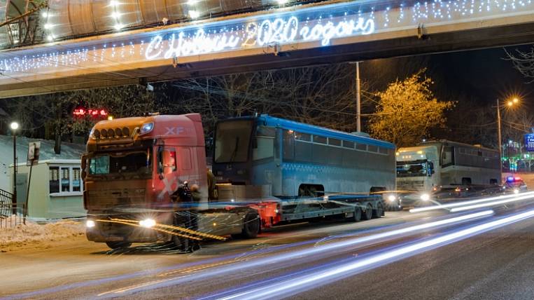 Первые трамваи от Собянина получил Владивосток