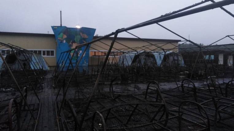 В Хабаровском крае произошел пожар в детском лагере: есть жертвы