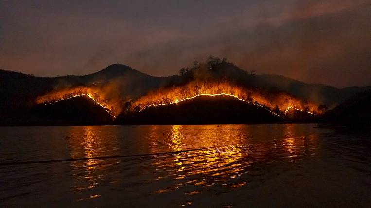 Дым от пожаров в Китае достиг Амурской области