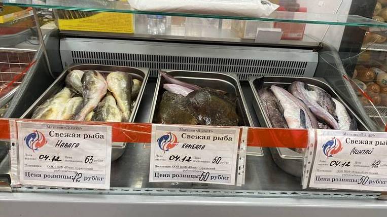 Почти 450 тонн рыбы по сниженным ценам продали жителям Сахалина
